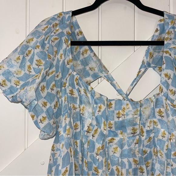 NWOT Free People Printed Marina Mini Dress - Picture 8 of 11